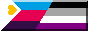 polyamorous and asexual flag